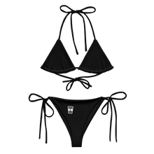 Lade das Bild in den Galerie-Viewer, Dehääm Schnürbikini mit Allover-Druck