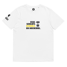 Lade das Bild in den Galerie-Viewer, Schorle unn noch mol-Bio-Baumwoll-T-Shirt
