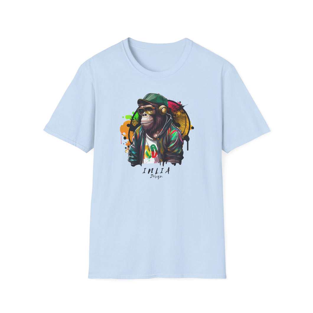 INLIA Monkey Unisex T-Shirt