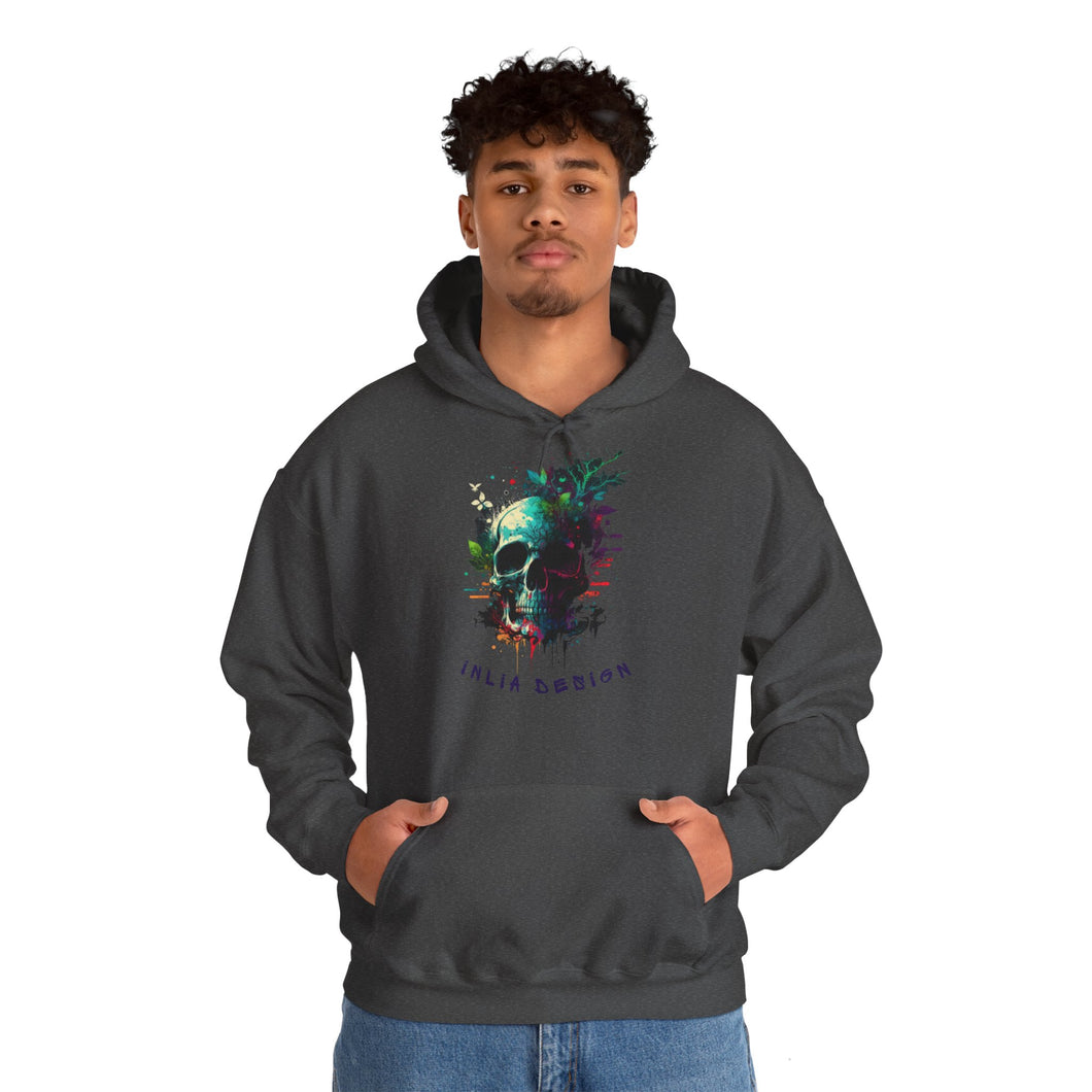 INLIA Skull Hoodie
