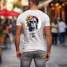 Lade das Bild in den Galerie-Viewer, INLIA La Catrina Backprint T-Shirt
