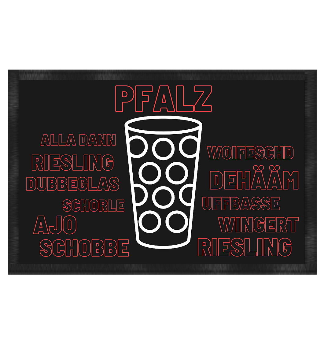 Fußmatte Pfalz Dubbeglas