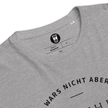 Lade das Bild in den Galerie-Viewer, &quot;Vinothek Ultras&quot; Bio-Baumwoll-T-Shirt
