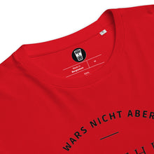 Lade das Bild in den Galerie-Viewer, &quot;Vinothek Ultras&quot; Bio-Baumwoll-T-Shirt
